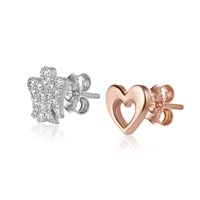 Pendientes Roberto Giannotti Mujer Angeli in Plata Zirconia GIA397 - GIA397
